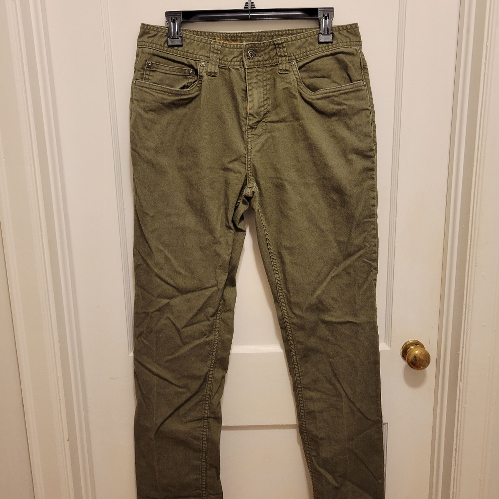 prAna Men's 32x32 Dark Green Bridger Jeans